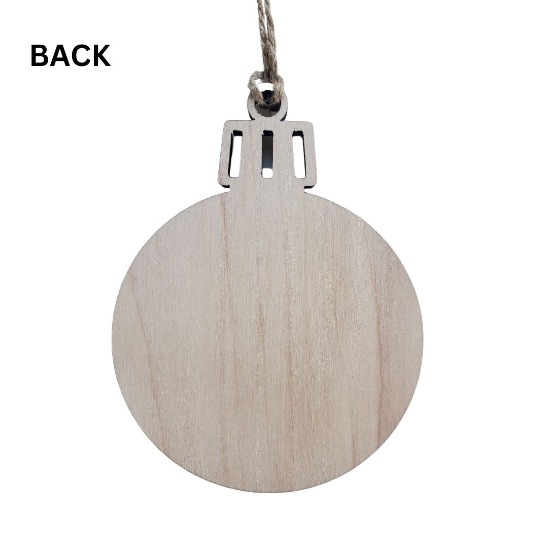 BrewPastors Wooden Christmas Ornament